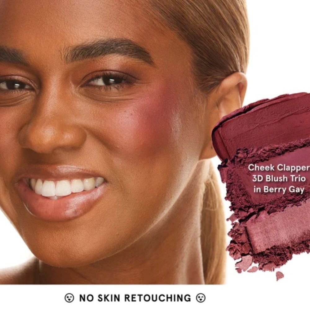 O/S One Size by Patrick Starrr Cheek Clapper 3D Blush Trio in Berry Gay - Picture 5 of 5